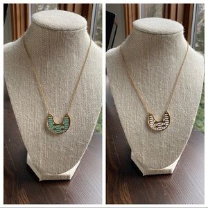 Stella & Dot Breezeblock Reversible Necklace